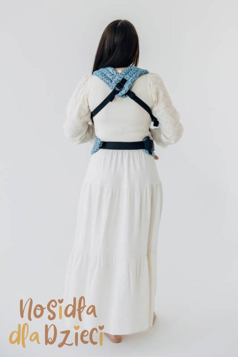 Nosidełko LennyLight z tkaniny żakardowej 100% bawełna , rozmiar standard - ZACZAROWANY ZAKĄTEK - FAIRY