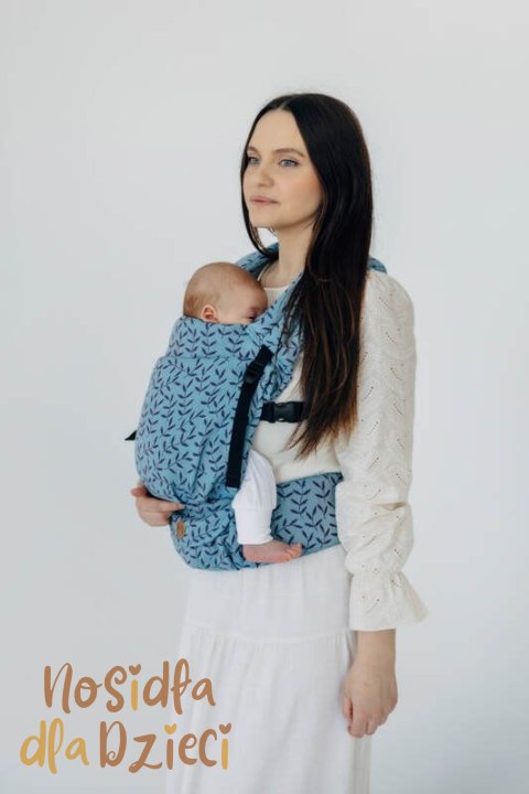 Nosidełko LennyLight z tkaniny żakardowej 100% bawełna , rozmiar standard - ZACZAROWANY ZAKĄTEK - FAIRY