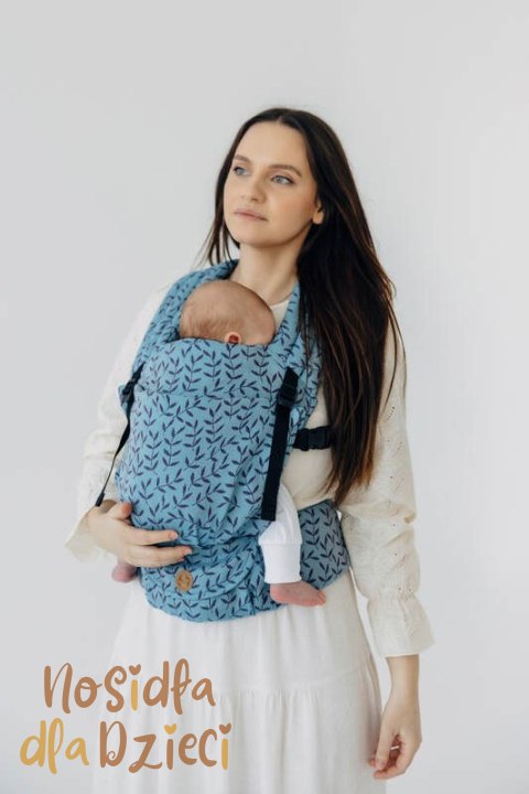 Nosidełko LennyLight z tkaniny żakardowej 100% bawełna , rozmiar standard - ZACZAROWANY ZAKĄTEK - FAIRY