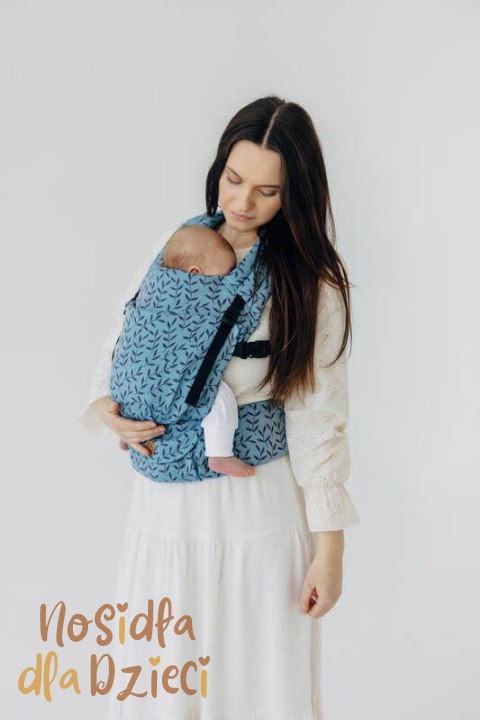 Nosidełko LennyLight z tkaniny żakardowej 100% bawełna , rozmiar standard - ZACZAROWANY ZAKĄTEK - FAIRY