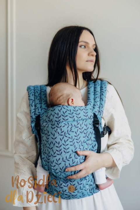 Nosidełko LennyLight z tkaniny żakardowej 100% bawełna , rozmiar standard - ZACZAROWANY ZAKĄTEK - FAIRY