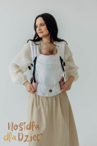 Nosidełko LennyLight z tkaniny żakardowej 100% wiskoza bambusowa, rozmiar standard -VIRIDIFLORA - MILKY WAY