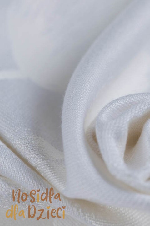 Nosidełko LennyLight z tkaniny żakardowej 100% wiskoza bambusowa, rozmiar standard -VIRIDIFLORA - MILKY WAY