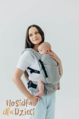 Nosidełko LennyLight z tkaniny żakardowej (54% jedwab, 46% bawełna) , rozmiar standard - LITTLE LOVE - MUNA