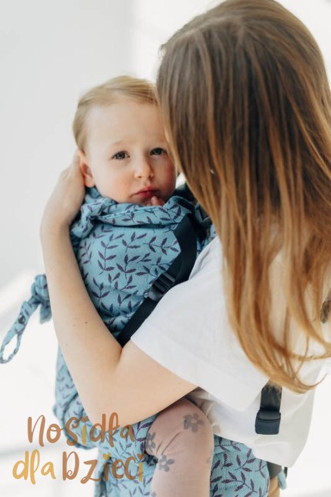 Nosidełko LennyPreschool z tkaniny żakardowej 100% bawełna, rozmiar preschool - ZACZAROWANY ZAKĄTEK - FAIRY