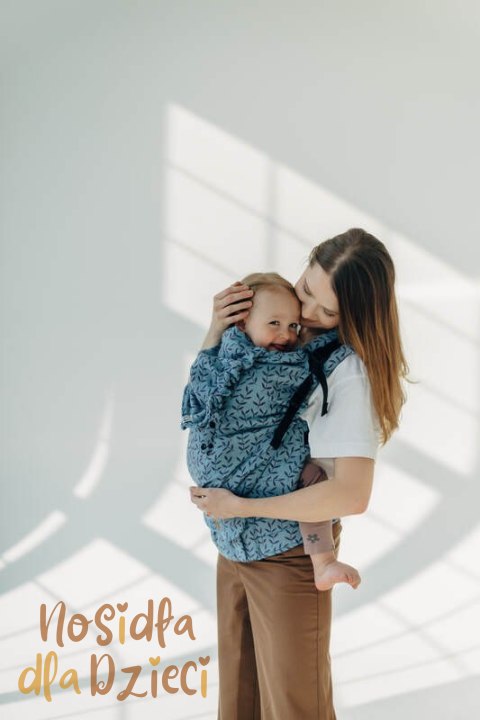 Nosidełko LennyPreschool z tkaniny żakardowej 100% bawełna, rozmiar preschool - ZACZAROWANY ZAKĄTEK - FAIRY