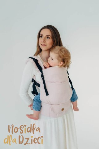 Nosidełko LennyUpGrade PRO z tkaniny skośno-krzyżowej (50% bawełna, 50% wiskoza bambusowa), rozmiar standard - MARSHMALLOW