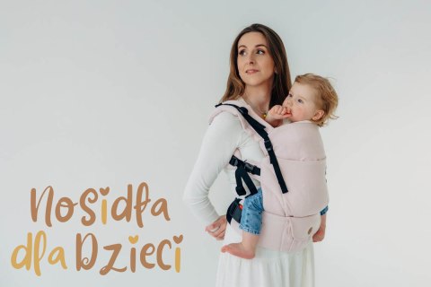 Nosidełko LennyUpGrade PRO z tkaniny skośno-krzyżowej (50% bawełna, 50% wiskoza bambusowa), rozmiar standard - MARSHMALLOW