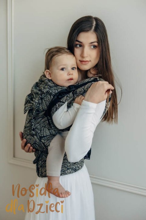 Nosidełko LennyUpGrade PRO z tkaniny żakardowej 100% bawełna , rozmiar standard - WOLNY DUCH - COCOON