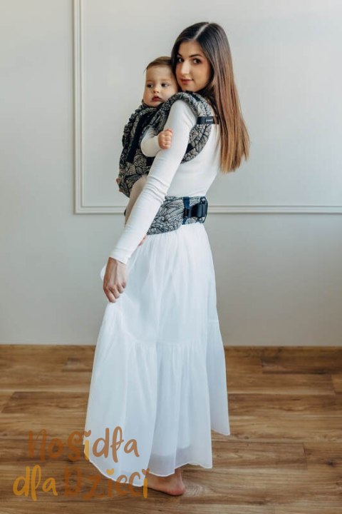 Nosidełko LennyUpGrade PRO z tkaniny żakardowej 100% bawełna , rozmiar standard - WOLNY DUCH - COCOON