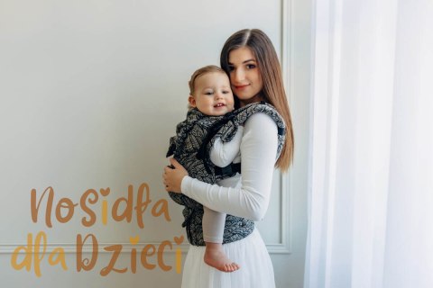 Nosidełko LennyUpGrade PRO z tkaniny żakardowej 100% bawełna , rozmiar standard - WOLNY DUCH - COCOON