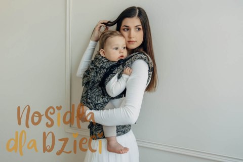 Nosidełko LennyUpGrade PRO z tkaniny żakardowej 100% bawełna , rozmiar standard - WOLNY DUCH - COCOON