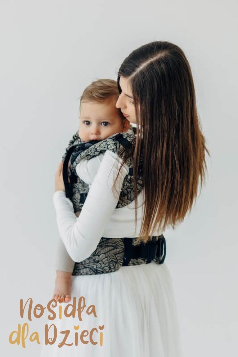 Nosidełko LennyUpGrade PRO z tkaniny żakardowej 100% bawełna , rozmiar standard - WOLNY DUCH - COCOON