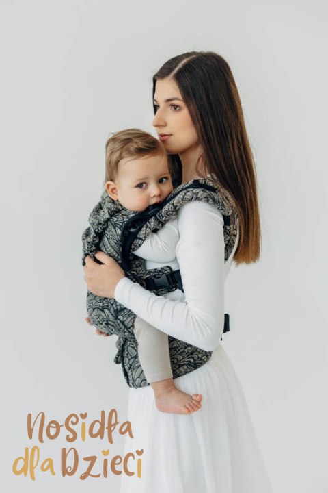 Nosidełko LennyUpGrade PRO z tkaniny żakardowej 100% bawełna , rozmiar standard - WOLNY DUCH - COCOON