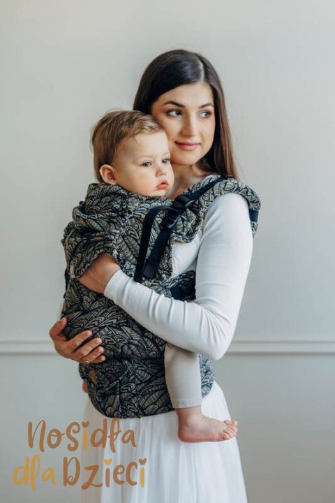 Nosidełko LennyUpGrade PRO z tkaniny żakardowej 100% bawełna , rozmiar standard - WOLNY DUCH - COCOON