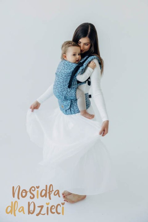 Nosidełko LennyUpGrade PRO z tkaniny żakardowej 100% bawełna , rozmiar standard - ZACZAROWANY ZAKĄTEK - FAIRY