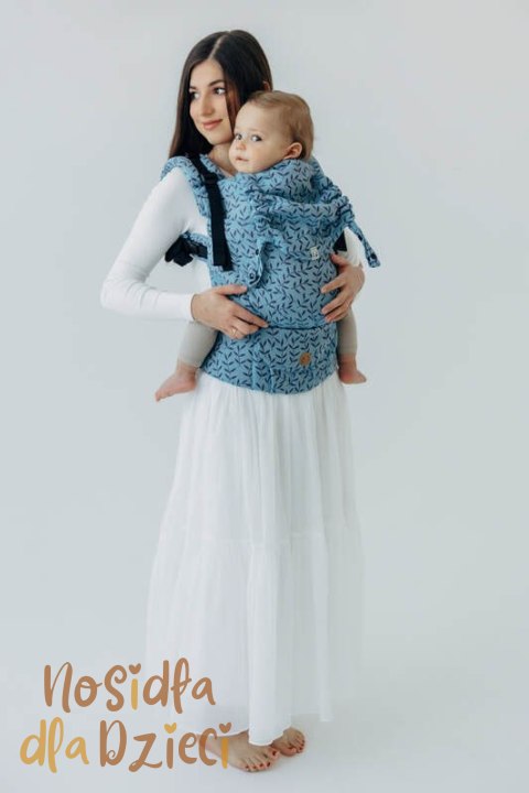 Nosidełko LennyUpGrade PRO z tkaniny żakardowej 100% bawełna , rozmiar standard - ZACZAROWANY ZAKĄTEK - FAIRY