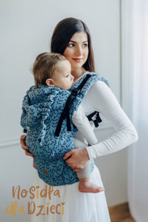 Nosidełko LennyUpGrade PRO z tkaniny żakardowej 100% bawełna , rozmiar standard - ZACZAROWANY ZAKĄTEK - FAIRY