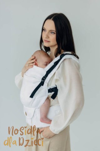 Nosidełko LennyUpGrade PRO z tkaniny żakardowej,100% wiskoza bambusowa, rozmiar standard - VIRIDIFLORA - MILKY WAY