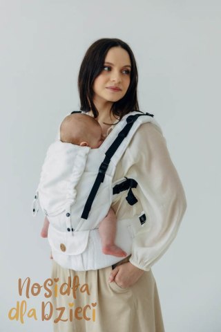 Nosidełko LennyUpGrade PRO z tkaniny żakardowej,100% wiskoza bambusowa, rozmiar standard - VIRIDIFLORA - MILKY WAY