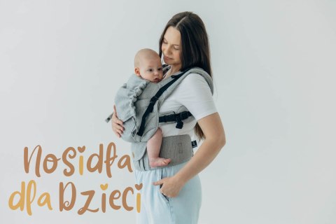 Nosidełko LennyUpGrade PRO z tkaniny żakardowej (54% jedwab, 46% bawełna) , rozmiar standard - LITTLE LOVE - MUNA