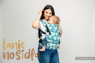 Nosidełko LennyLight z tkaniny żakardowej 100% bawełna , rozmiar standard - LOVKA PETITE - BOUNDLESS