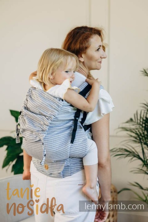 Nosidełko LennyPreschool, splot tessera,100% bawełna , rozmiar preschool - BASIC LINE SELENIT