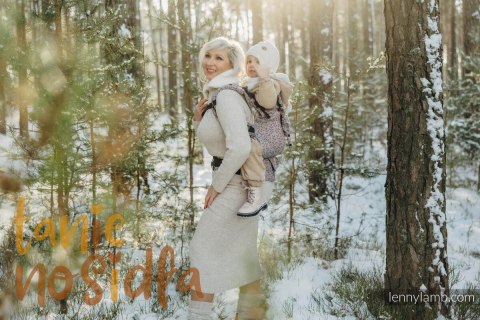 Nosidełko LennyPreschool z tkaniny żakardowej 100% bawełna, rozmiar preschool - ZACZAROWANY ZAKĄTEK - SPELL