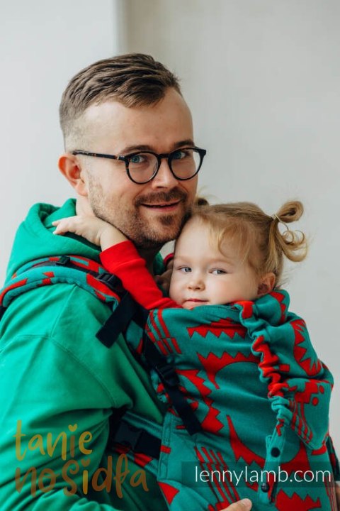 Nosidełko LennyPreschool z tkaniny żakardowej, rozmiar preschool (74% wełna merino, 26% bawełna czesana) - EKSPERYMENT nr 28 Nosidełko LennyPreschool z tkaniny żakardowej, rozmiar preschool (74% wełna merino, 26% bawełna czesana) - EKSPERYMENT nr 28