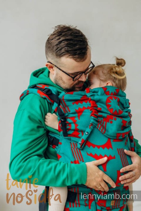 Nosidełko LennyPreschool z tkaniny żakardowej, rozmiar preschool (74% wełna merino, 26% bawełna czesana) - EKSPERYMENT nr 28 Nosidełko LennyPreschool z tkaniny żakardowej, rozmiar preschool (74% wełna merino, 26% bawełna czesana) - EKSPERYMENT nr 28