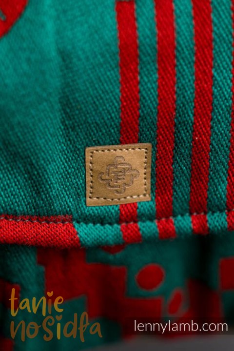 Nosidełko LennyPreschool z tkaniny żakardowej, rozmiar preschool (74% wełna merino, 26% bawełna czesana) - EKSPERYMENT nr 28 Nosidełko LennyPreschool z tkaniny żakardowej, rozmiar preschool (74% wełna merino, 26% bawełna czesana) - EKSPERYMENT nr 28