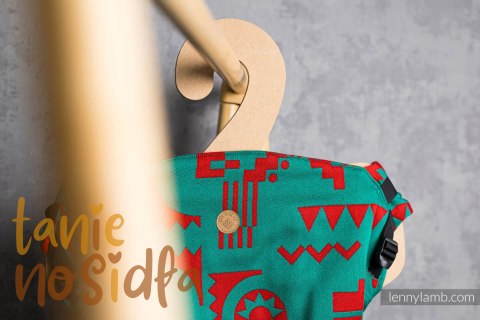 Nosidełko LennyPreschool z tkaniny żakardowej, rozmiar preschool (74% wełna merino, 26% bawełna czesana) - EKSPERYMENT nr 28 Nosidełko LennyPreschool z tkaniny żakardowej, rozmiar preschool (74% wełna merino, 26% bawełna czesana) - EKSPERYMENT nr 28