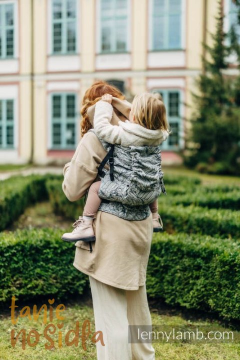 Nosidełko LennyPreschool z tkaniny żakardowej 100% bawełna, rozmiar preschool - WOLNY DUCH - NIKE
