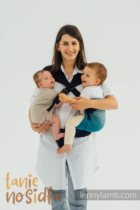 Nosidełko LennyTwin, rozmiar standard - MULTIPATTERN (wybierasz każde nosidełko w innym wzorze)