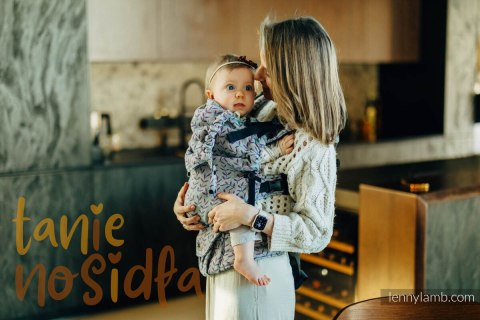 Nosidełko LennyUpGrade z tkaniny żakardowej 100% bawełna , rozmiar standard - ZACZAROWANY ZAKĄTEK - SPELL